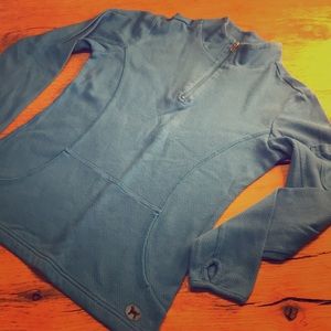 Women’s blue sailing pullover from The Black Dog S
